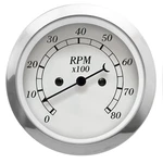 Motor Racing Classic 85MM 3-3/8" Electrical Tachometer 8000 Rpm Gasoline. Fixed Price $61.74.