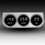 Intellitronix White Led Volt, Water Temp, And Oil Pressure Gauge Set -. Fixed Price $207.74.