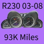 03-08 Mercedes R230 SL500 SL550 SL600 Instrument Cluster Speedometer 93K Oem. Fixed Price $197.55.