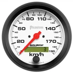 Autometer Phantom 3-3/8IN 190 Km/h Speedometer Electric Program W/ Lcd Odometer. Fixed Price $360.44.