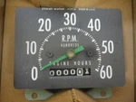 Stewart Tachometer Gauge D531K 0-60 Rpm *new. Fixed Price $112.50.