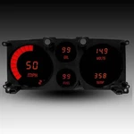 1978-1994 Gm/chevy Van Led Direct Replacement Gauge Cluster DP1605R Red. Fixed Price $434.06.