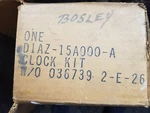 Oem Ford D1AZ-15A000-A Clock Kit. Fixed Price $224.95.