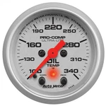 Auto Meter 4340 Gauge Oil Temp 2 1/16 340DEGF Stepper Motor W/peak/warn. Fixed Price $262.02.