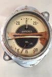 1930S Ac Duplex Amperes Oil Gauge Car Truck 857807. Fixed Price $73.00.