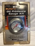 Vintage Sunpro 2" Mechanical Oil Pressure Gauge 0-100 Psi White, Chrome Bezel. Fixed Price $24.99.