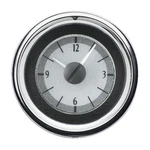 Dakota Digital 55-56 Chevy Silver Clock W/red Led For Vhx Gauge Kit VLC-55C-S-R. Fixed Price $194.16.