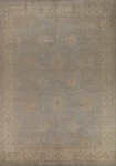 Turkish Oushak Vegetable Dye Area Rug 9X12 Light Blue Hand-made Room Size. Fixed Price $2029.92.