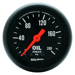 Auto Meter 2605 Z-series 2-1/16" Oil Pressure Gauge, 0-200 Psi. Fixed Price $100.18.