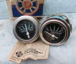 Nos 1978 Datcon Instrument Company Oil Pressure & Tempature Gauge With Brackets. Fixed Price $49.00.