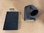 Glowshift 60MM 2-3/8" Black Universal Single Gauge Pillar Pod. Fixed Price $30.00.