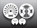 White Face Gauges 1966 Ford Falcon Futura. Fixed Price $27.99.