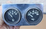 Vintage Stewart Warner Dash Gauge Panel Pressure Psi Water Temperature. Fixed Price $63.75.