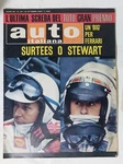 I114906 Auto Italiana A. Nr 44 1968 - Surtees Stewart Ferrari Salone Lond. Fixed Price $7.07.