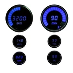 Intellitronix M9999B Led Multi-gauge Set, Blue. Fixed Price $454.95.