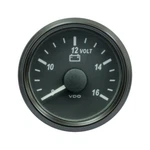 Vdo Singleviu 0247 Voltmeter 8-16V Black 52 Mm- 1/16' A2C3832770001. Fixed Price $63.73.