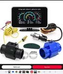 Lcd 3 In 1GAUGE(WATER Temperature/oil Pressure/voltage Gauges). Fixed Price $18.00.