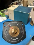 Nos 1971 1972 Mercury Cougar Gas Fuel Gauge D1WY-9280-A Standard With Belts. Fixed Price $65.00.