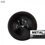 Fuel Level Gauge American Classic Black V, Modern Needles, Rings. Fixed Price $80.00.