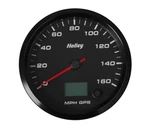Holley 26-610 Black Face, 4-1/2" 160 Mph Gps Speedometer (with Odometer). Fixed Price $487.95.