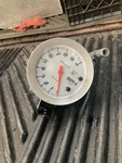 Equus 5 In Pedestal Tachometer, 0-10,000 Rpm, White. Fixed Price $140.00.