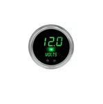 Intellitronix Green Led Voltmeter Gauge - Black Faceplate With Bezel. Fixed Price $128.04.