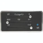 Vintage Air Gen 5 Proline Upgrade 3-LEVER Horizontal Control Panel Polished. Fixed Price $242.00.