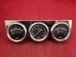 Sun Blueline Gauge Set - Ammeter, Water Temp, And Oil Pressure W/ Bracket. Fixed Price $475.00.