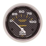 Auto Meter 200759-40 Gauge Oil Pressure 5/8 100PSI Electric Carbon Fiber. Fixed Price $106.62.