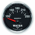 Autometer Water Temperature Gauge Gs 52MM 100-250 Deg F Short Sweep Electronic. Fixed Price $156.94.