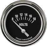 Classic Instruments HR230SLF Hot Rod 5/8" Volt Gauge Short Sweep. Fixed Price $139.19.