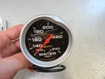 Auto Meter 5432 Pro-comp Liquid-filled 5/8" Mechanical Water Temp Gauge Dented. Fixed Price $88.99.