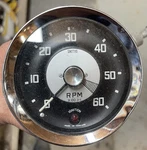 Austin Healey Sprite Tachometer And Cable Rn 2313. Fixed Price $150.00.