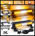 Linkitom Led Strobe Warning Light Bar Amber White Magnetic For Trucks. Fixed Price $77.99.