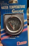Mechanical Water Temperature Gauge 12-VOLT Neg. Ground Champ 7-155. Fixed Price $29.99.