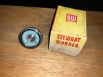 Nos 1965 Stewart Warner D-306-H Blue Line 2 1/16" 80 Lb Oil Pressure Gauge J8. Fixed Price $299.89.