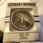 284-AD Sw Stewart Warner Amperes Ammeter Gauge. Fixed Price $69.69.