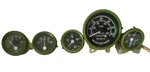 Jeep Willys Speedometer Fits 1946-66 CJ-2A, 3A, 3B,M38, M38A1 Gauges Kit Green. Fixed Price $37.77.