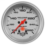Autometer 4454 Ultra-lite Water Temp Gauge 100-260 F 2-5/8" Stepper Motor. Fixed Price $274.41.