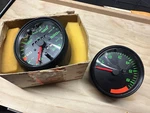 Porsche 924 928 944 Speedometer Tachometer + Dzm Green Turbo, 477957031C 477919205D Nos. Fixed Price $878.28.
