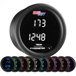 Glowshift Dual Digital Egt Pyro & Temperature Gauge Kit W/ Sensor, 10 Color. Fixed Price $199.99.