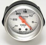 Autometer 4384 Ultra-lite 2-1/16" Vacuum Gauge 0-30 In Hg. Fixed Price $45.95.