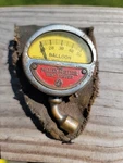 Vtg Tire Tester Balloon Car Automobile 1924 Pressure Gauge. Fixed Price $60.00.