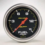 Autometer Pro Comp 2 5/8IN Fuel 0-15 Psi Elec.- 5461. Fixed Price $361.53.