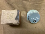 1951 Ford Passenger Car Nos Dash Mounted Oil Pressure Gauge, 1A-9273-B, Nib. Fixed Price $24.99.