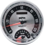 Auto American Muscle Series 5" 120 Mph Speedometer / 8000 Rpm Tachometer. Fixed Price $596.99.