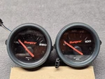 Sunpro Gauges Two Oil Pressure Temperature. Fixed Price $21.95.