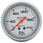 Auto Meter 4622 Silver Oil Pressure Gauge. Fixed Price $107.99.