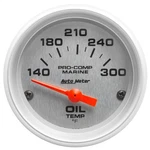 Autometer 200764-33 Marine Electric Oil Temperature Gauge. Fixed Price $66.58.