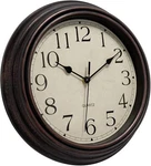 Retro Silent Non-ticking Round Classic Clock Quartz Decorative Battery Operated. Fixed Price $15.99.